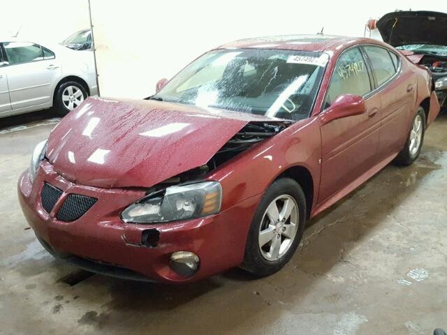 2G2WP552X71172729 - 2007 PONTIAC GRAND PRIX RED photo 2