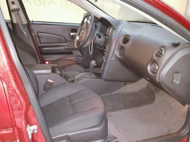 2G2WP552X71172729 - 2007 PONTIAC GRAND PRIX RED photo 5