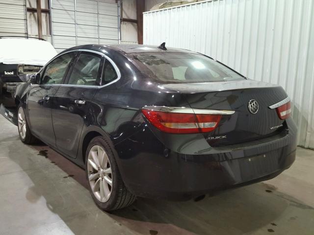 1G4PP5SK3D4229529 - 2013 BUICK VERANO BLACK photo 3