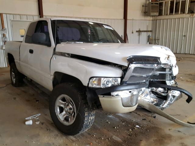 1B7HF13ZX1J554899 - 2001 DODGE RAM 1500 WHITE photo 1