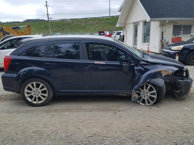 1B3CB5HAXBD196267 - 2011 DODGE CALIBER HE BLUE photo 9