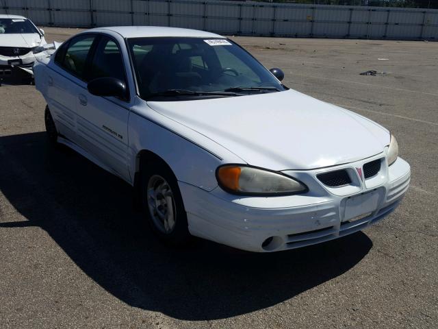 1G2NF52F02C166530 - 2002 PONTIAC GRAND AM S WHITE photo 1