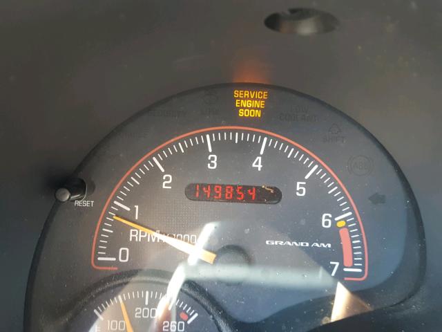 1G2NF52F02C166530 - 2002 PONTIAC GRAND AM S WHITE photo 8