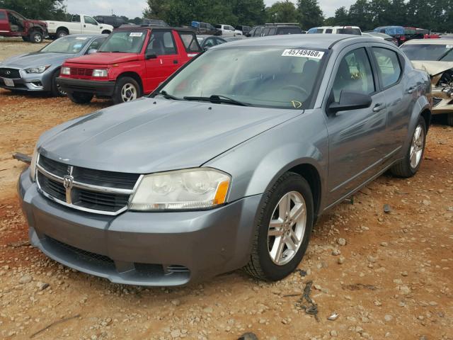 1B3LC56K88N265680 - 2008 DODGE AVENGER SX SILVER photo 2