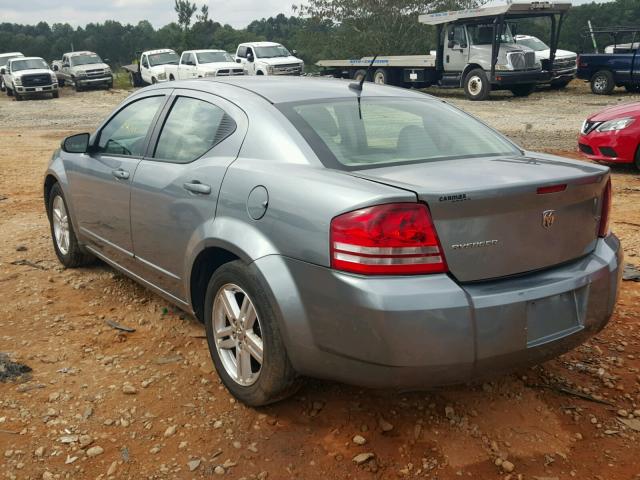 1B3LC56K88N265680 - 2008 DODGE AVENGER SX SILVER photo 3