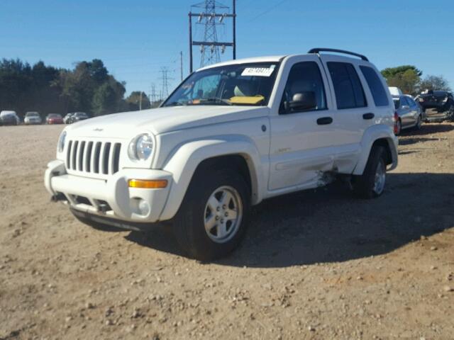 1J4GL58K24W237885 - 2004 JEEP LIBERTY LI WHITE photo 2