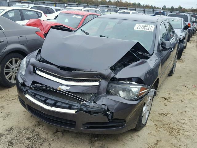 1G1ZB5E17BF113646 - 2011 CHEVROLET MALIBU LS CHARCOAL photo 2