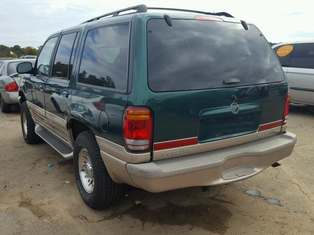 4M2ZU52P7XUJ41289 - 1999 MERCURY MOUNTAINEE GREEN photo 3