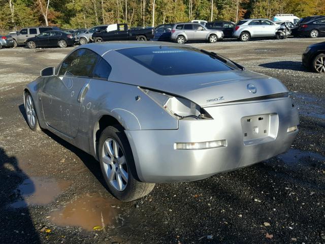 JN1AZ34E75M652070 - 2005 NISSAN 350Z SILVER photo 3