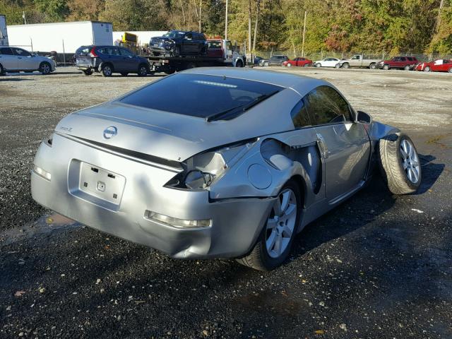 JN1AZ34E75M652070 - 2005 NISSAN 350Z SILVER photo 4