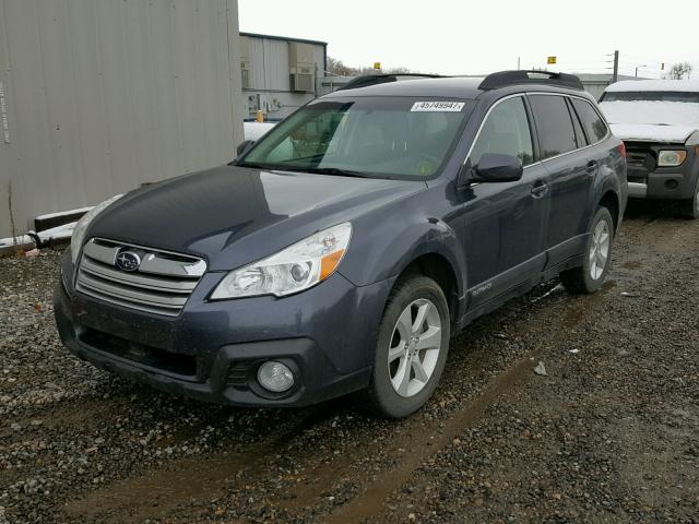 4S4BRCCC5E3248218 - 2014 SUBARU OUTBACK 2. BLUE photo 2