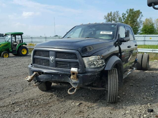 3C7WDLFL8CG323491 - 2012 DODGE RAM 4500 BLACK photo 2