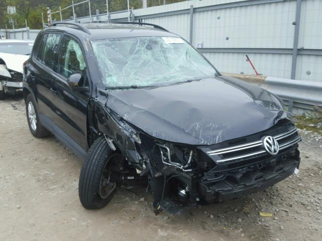 WVGBV7AXXHW509578 - 2017 VOLKSWAGEN TIGUAN S BLACK photo 1