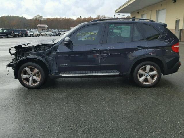 5UXFE43569L271083 - 2009 BMW X5 XDRIVE3 BLUE photo 10