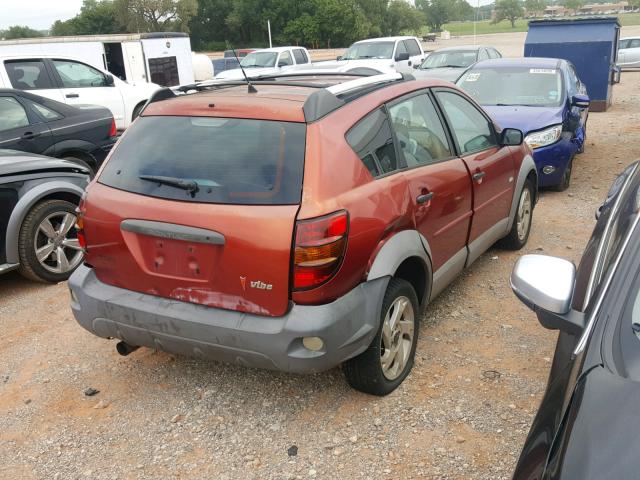 5Y2SL62823Z402916 - 2003 PONTIAC VIBE ORANGE photo 4