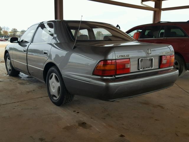 JT8BH28F9V0093919 - 1997 LEXUS LS GRAY photo 3