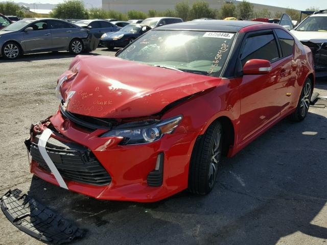 JTKJF5C76F3089288 - 2015 TOYOTA SCION TC 蓝色 照片 2