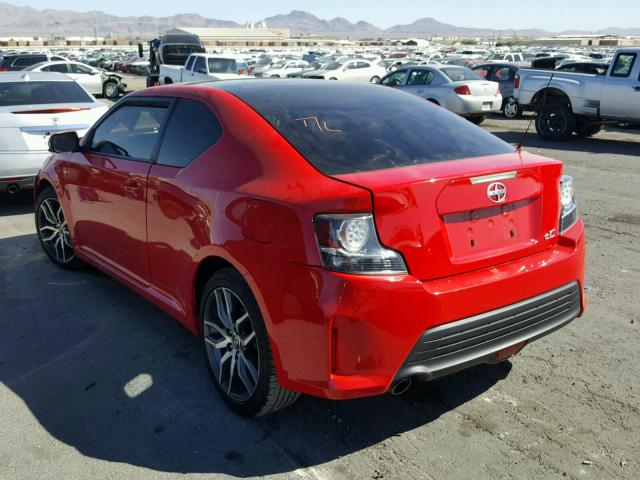 JTKJF5C76F3089288 - 2015 TOYOTA SCION TC 蓝色 照片 3