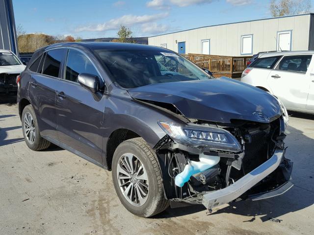 5J8TB4H78GL024363 - 2016 ACURA RDX ADVANC GRAY photo 1