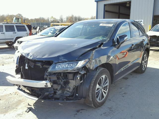 5J8TB4H78GL024363 - 2016 ACURA RDX ADVANC GRAY photo 2