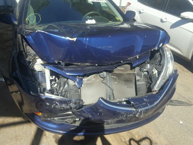 5NPEB4AC2CH310125 - 2012 HYUNDAI SONATA GLS BLUE photo 9