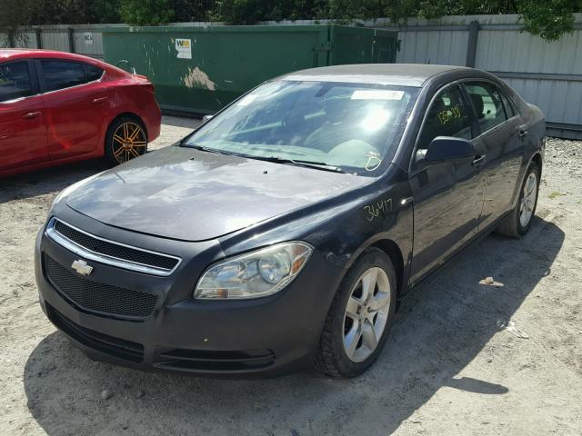 1G1ZB5EB5A4117830 - 2010 CHEVROLET MALIBU LS Grafit foto 2