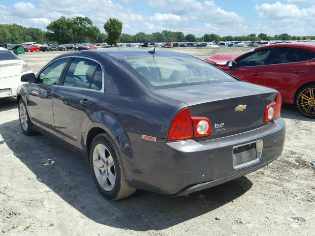 1G1ZB5EB5A4117830 - 2010 CHEVROLET MALIBU LS Grafit foto 3