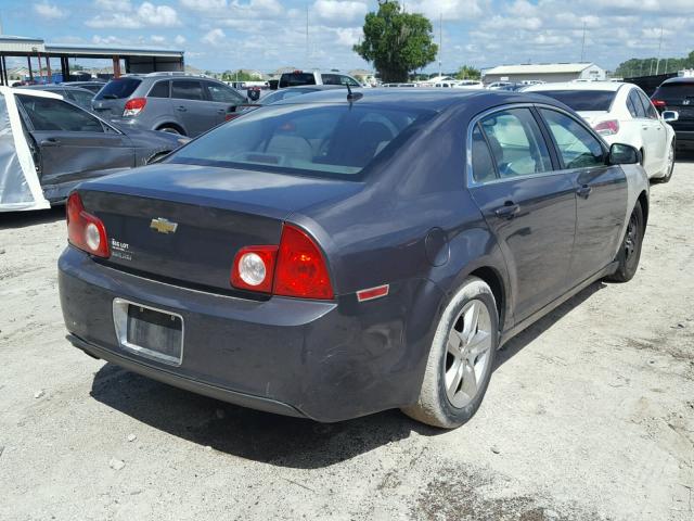 1G1ZB5EB5A4117830 - 2010 CHEVROLET MALIBU LS Grafit foto 4