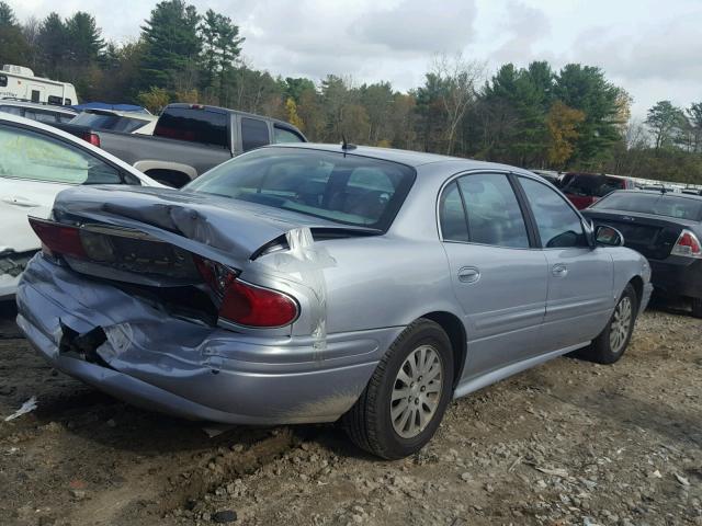 1G4HP52KX5U259195 - 2005 BUICK LESABRE CU BLUE photo 4