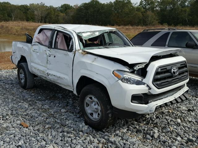 5TFAX5GN9GX055840 - 2016 TOYOTA TACOMA DOU WHITE photo 1