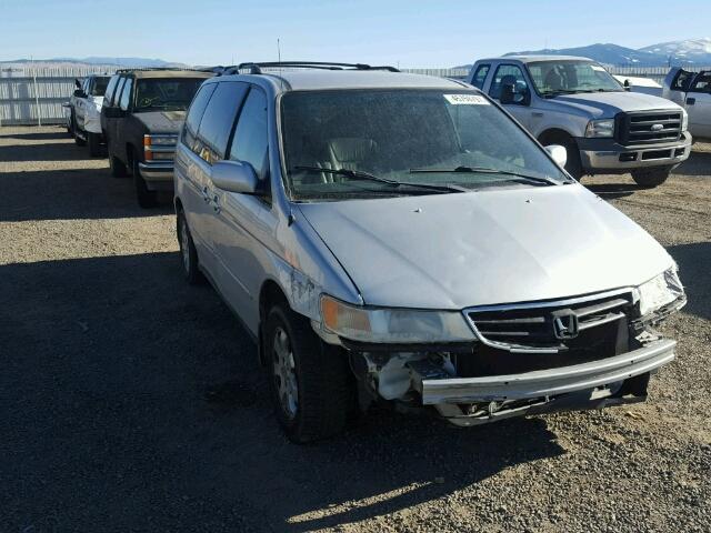 5FNRL18012B039760 - 2002 HONDA ODYSSEY SILVER photo 1