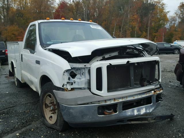 1FDNF20505EB83689 - 2005 FORD F250 SUPER WHITE photo 1