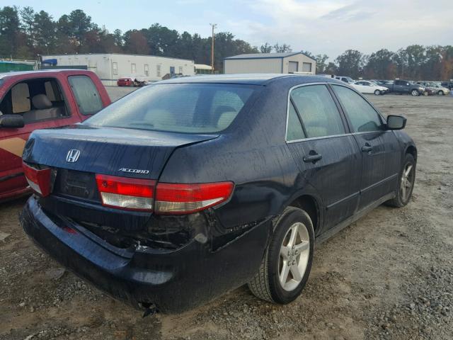 1HGCM56354A134908 - 2004 HONDA ACCORD LX BLACK photo 4