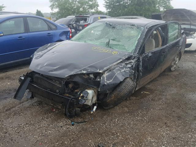1G1ZT52825F254076 - 2005 CHEVROLET MALIBU LS 黑色 照片 2
