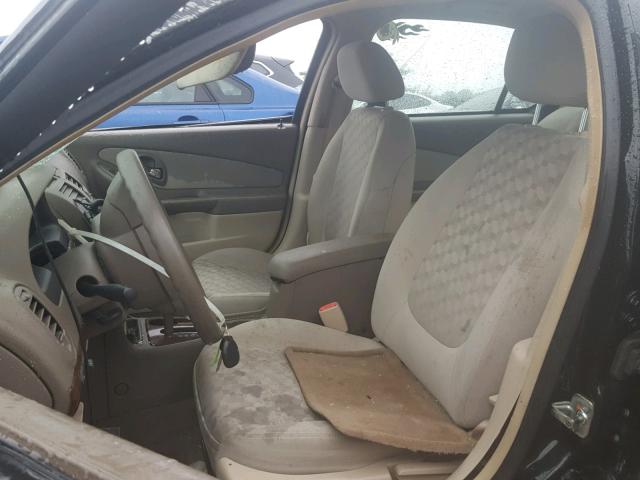 1G1ZT52825F254076 - 2005 CHEVROLET MALIBU LS 黑色 照片 5