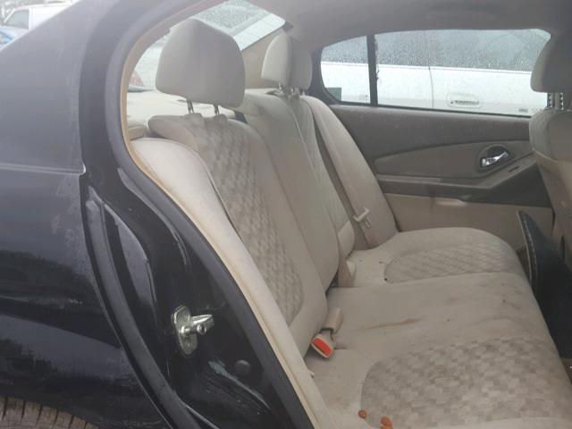 1G1ZT52825F254076 - 2005 CHEVROLET MALIBU LS 黑色 照片 6