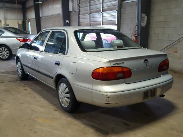 1Y1SK52871Z434055 - 2001 CHEVROLET GEO PRIZM 银色 照片 3