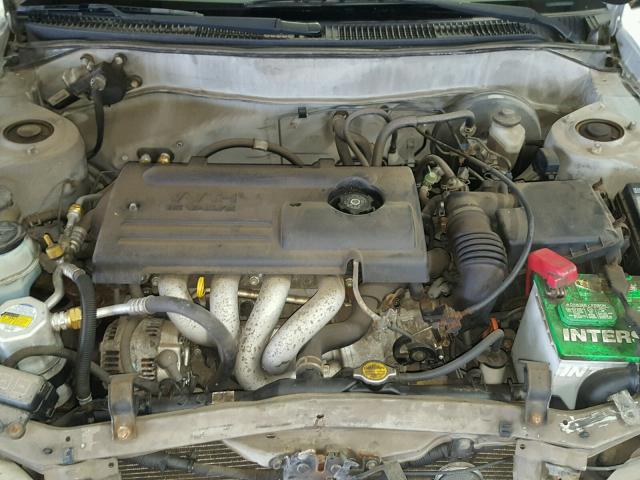1Y1SK52871Z434055 - 2001 CHEVROLET GEO PRIZM 银色 照片 7