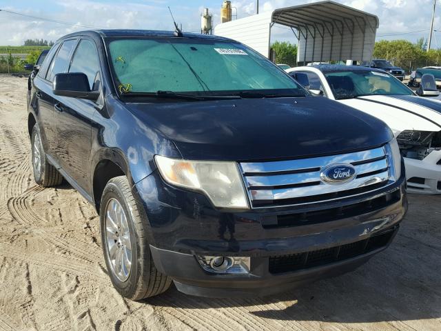 2FMDK48C49BB04662 - 2009 FORD EDGE SEL BLACK photo 1