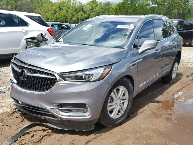 5GAERCKW5JJ140296 - 2018 BUICK ENCLAVE PR SILVER photo 2