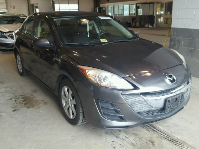 JM1BL1SF1A1221786 - 2010 MAZDA 3 I GRAY photo 1