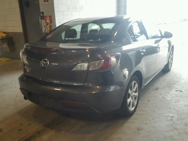 JM1BL1SF1A1221786 - 2010 MAZDA 3 I GRAY photo 4