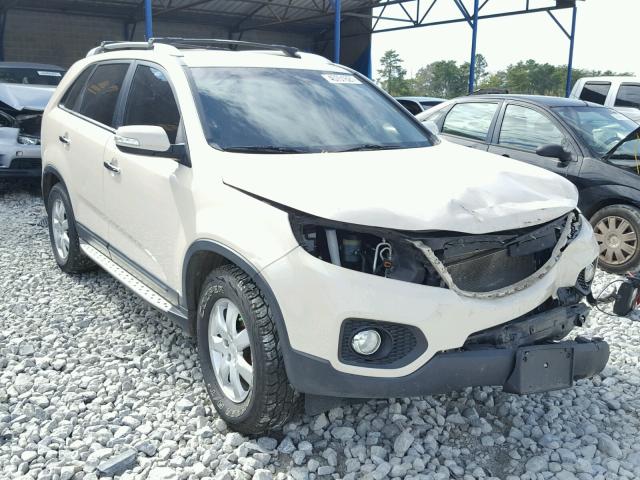 5XYKT4A62CG197004 - 2012 KIA SORENTO BA WHITE photo 1