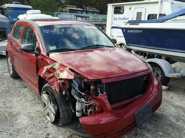 1B3HB48B57D540796 - 2007 DODGE CALIBER SX RED photo 1