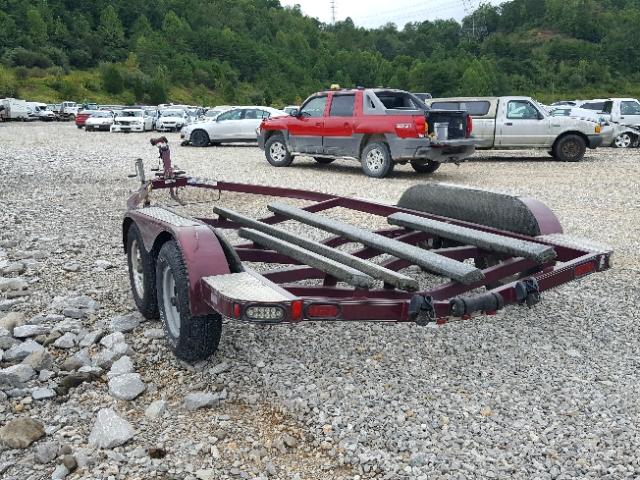 1L8FAEMH57A038847 - 2007 BOAT TRAILER MAROON photo 3