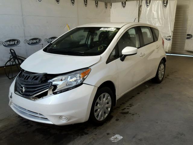 3N1CE2CP5FL440667 - 2015 NISSAN VERSA NOTE WHITE photo 2