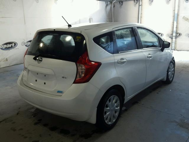 3N1CE2CP5FL440667 - 2015 NISSAN VERSA NOTE WHITE photo 4