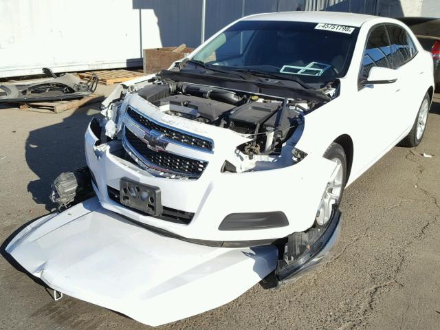 1G11C5SA5DF205856 - 2013 CHEVROLET MALIBU 1LT თეთრი ფოტო 2