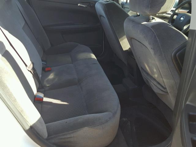 2G1WF5E30D1262533 - 2013 CHEVROLET IMPALA LS WHITE photo 6