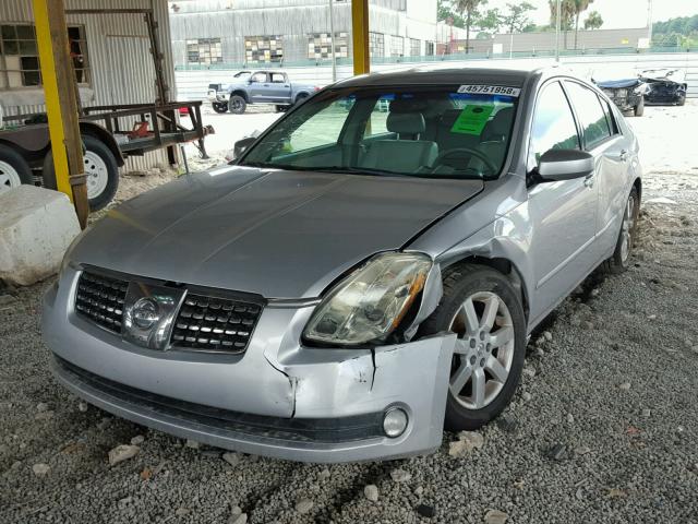 1N4BA41E76C854651 - 2006 NISSAN MAXIMA SE SILVER photo 2